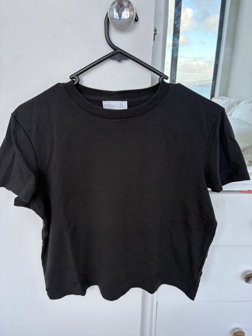 Kookai Black Tee