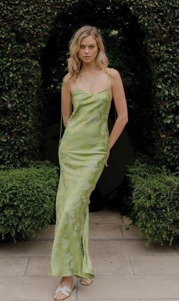 Caitlin Crisp Camille Dress Green