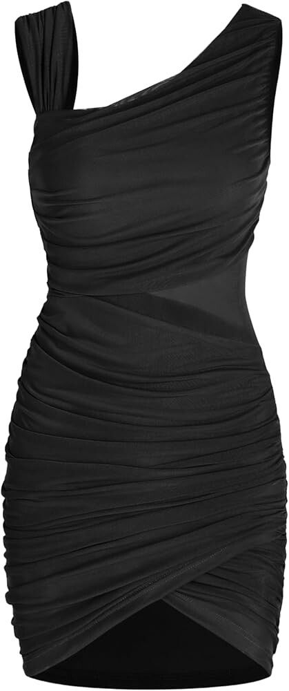 Cider - Black Cider Ruched Dress on Designer Wardrobe Cider - Black Cider Ruched Dress on Designer Wardrobe