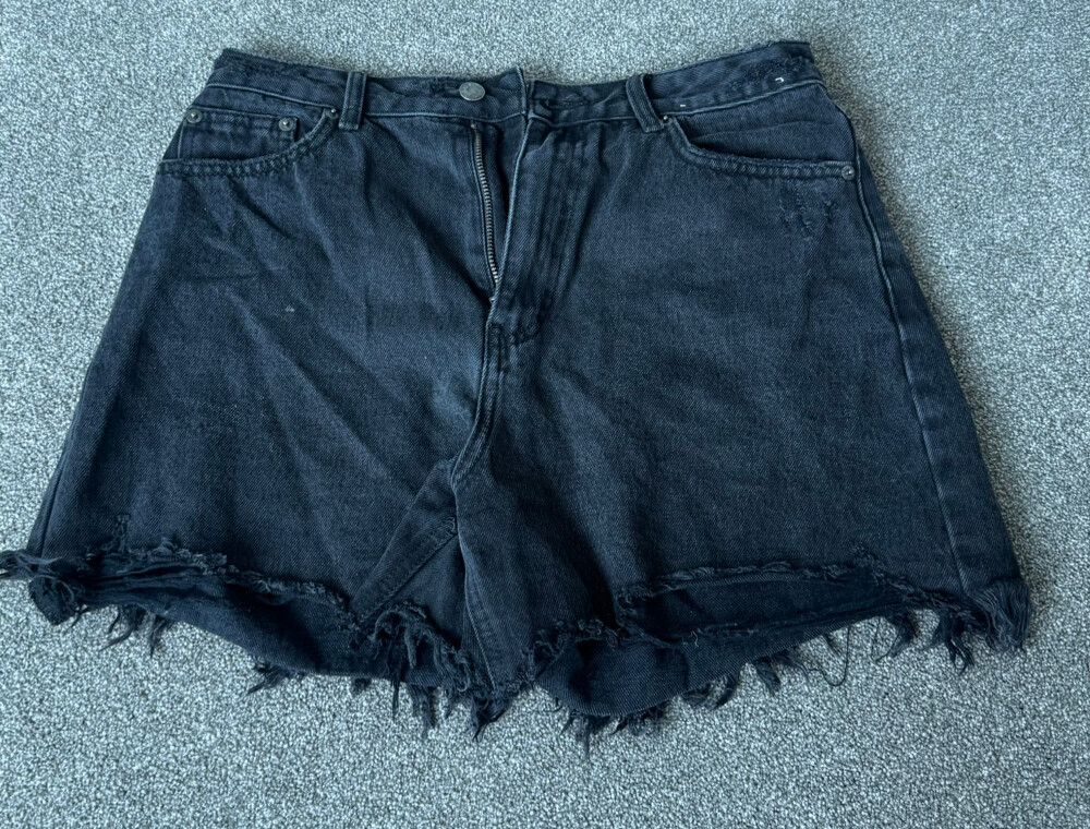 Glassons Black Denim Shorts
