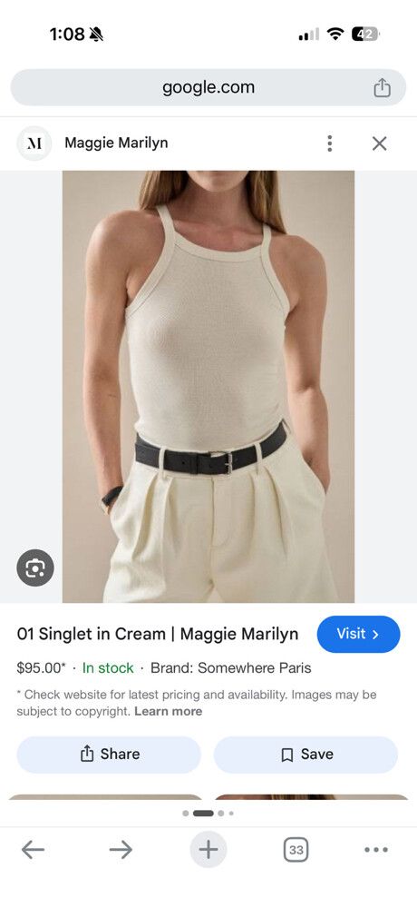 Maggie Marilyn 01 Singlet