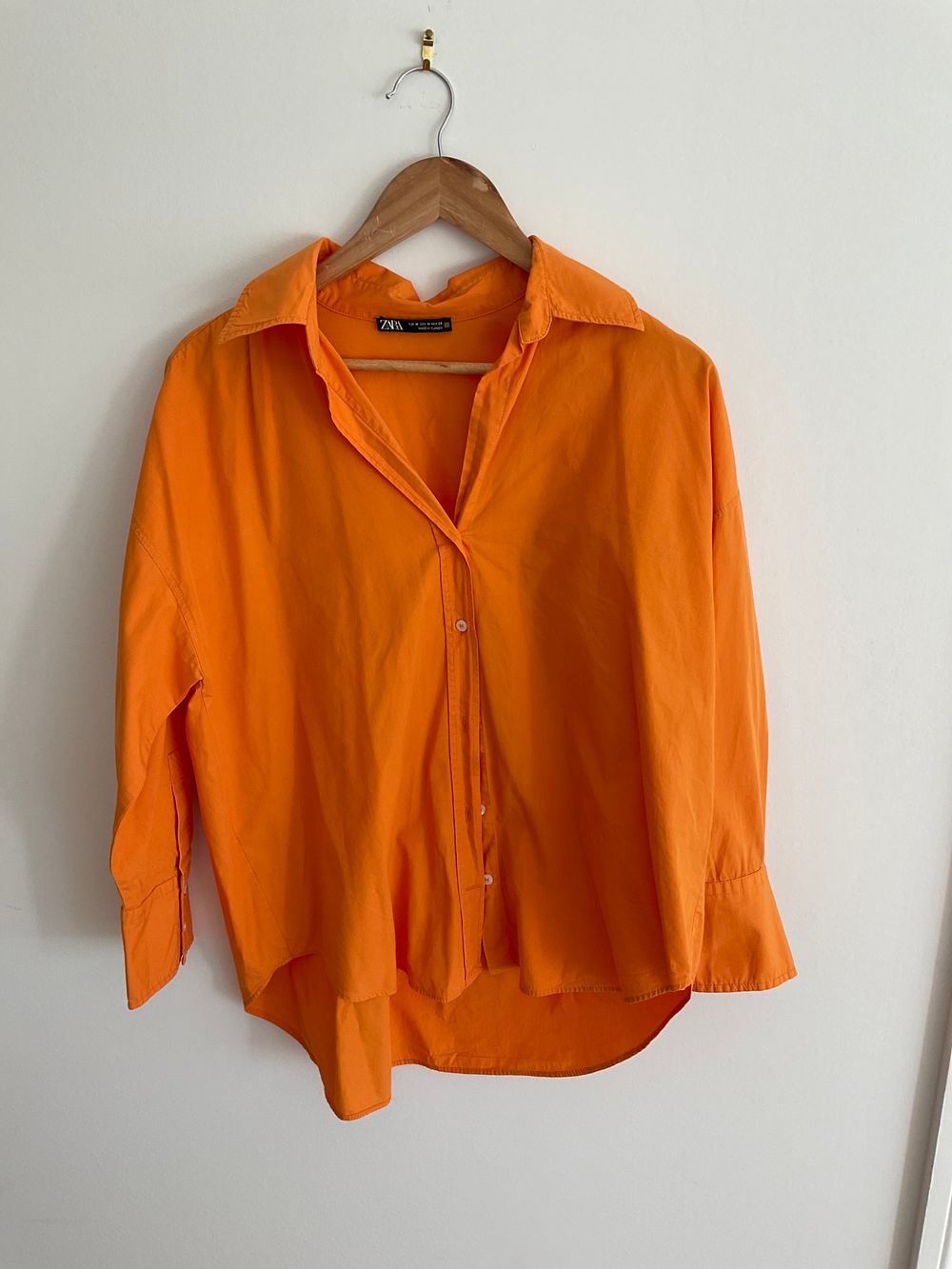 Zara Orange Shirt