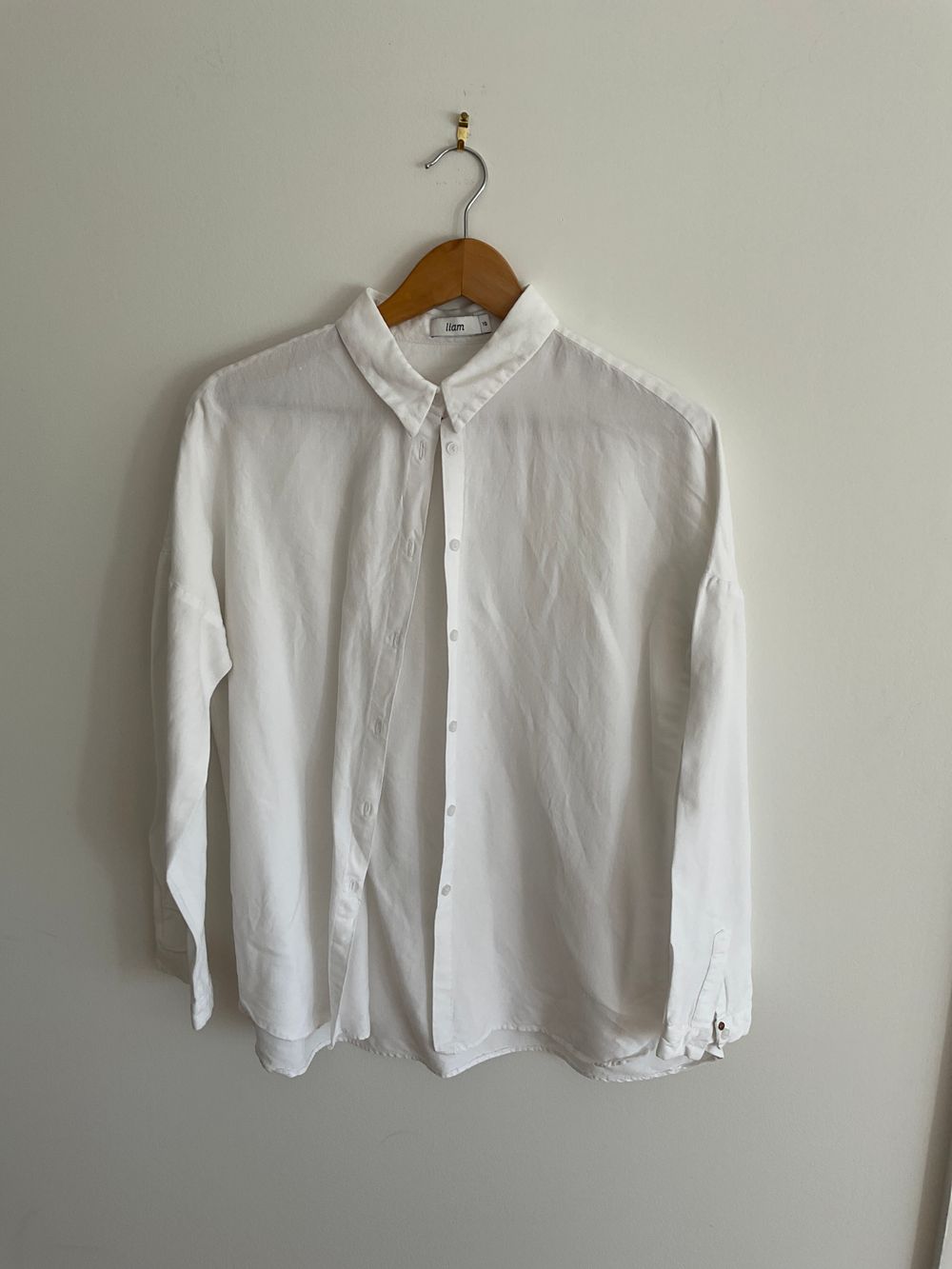 Liam White Shirt