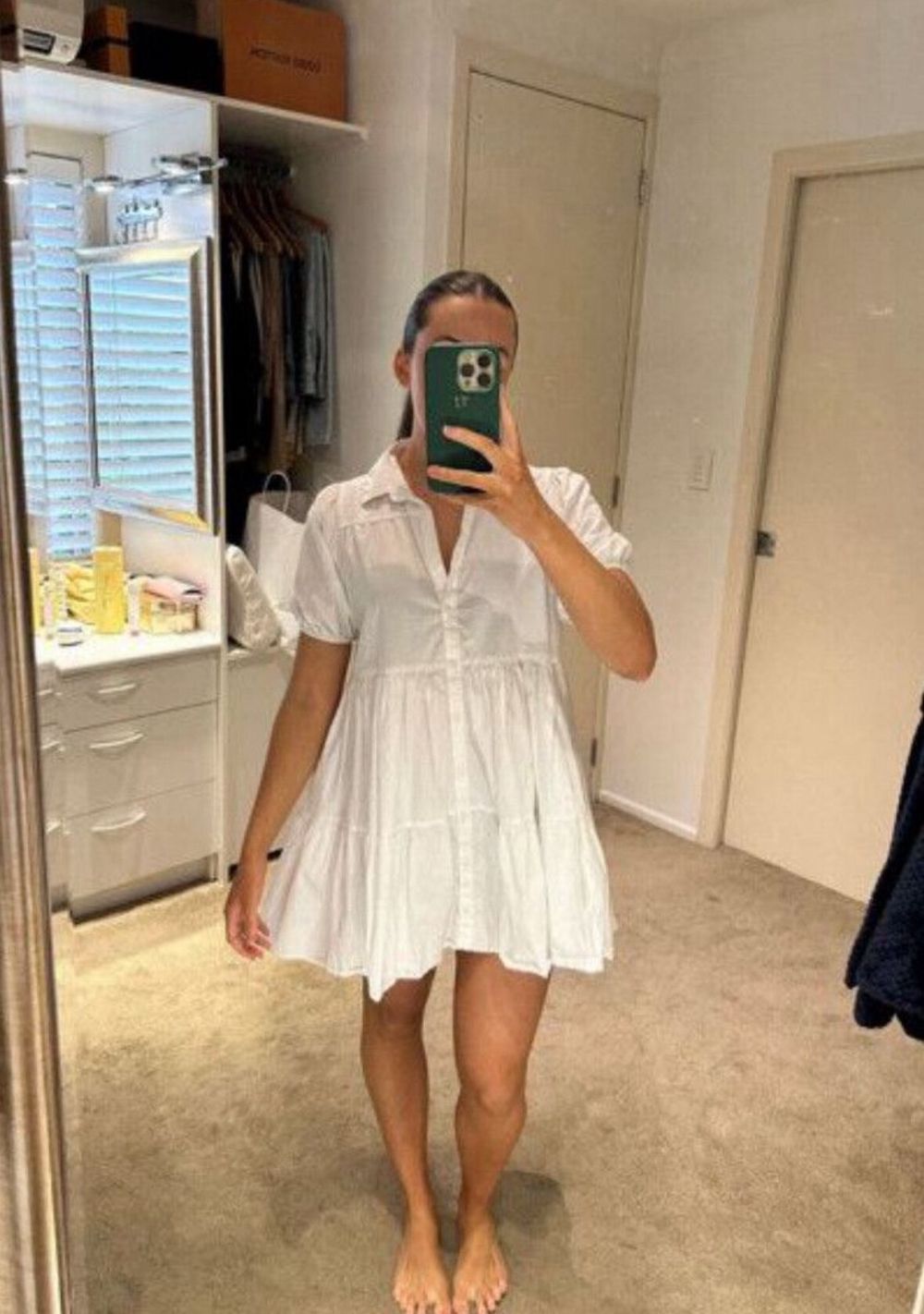 White Mini Dress