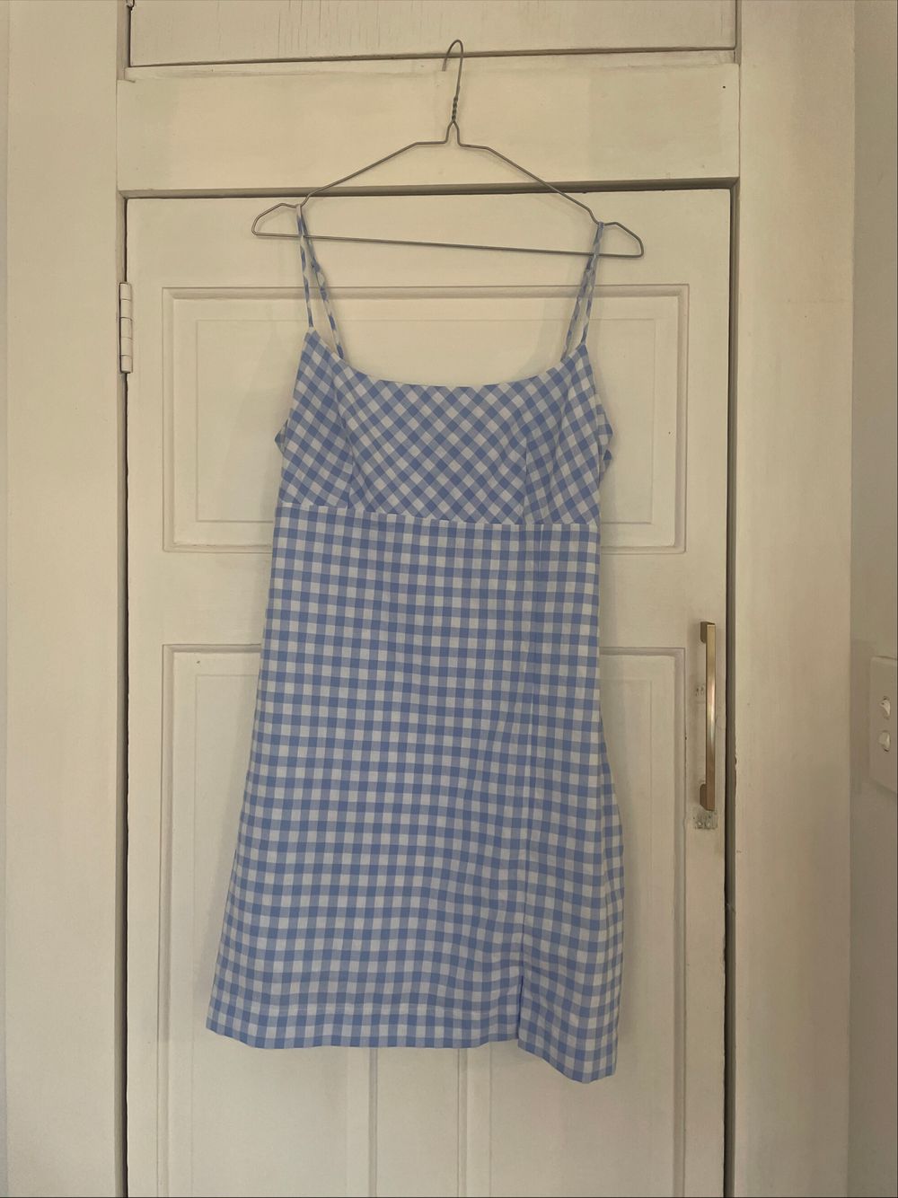 RUBY Blue Gingham Dress