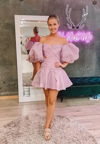 Aje - AJE Myriad Puff Sleeve Dress on Designer Wardrobe