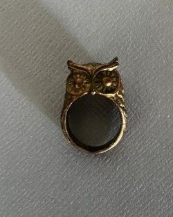 Brass Owl Ring