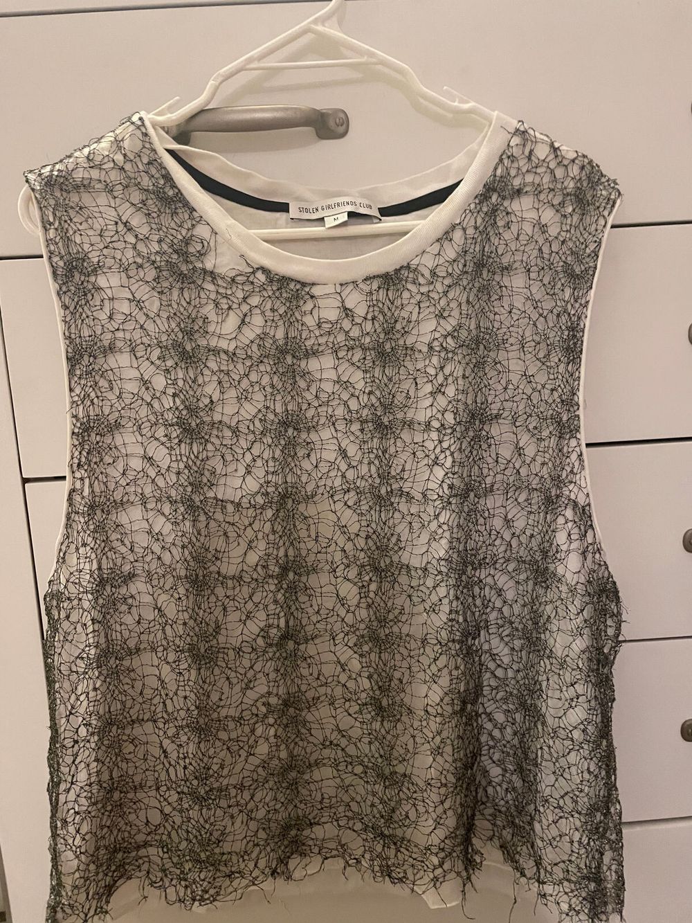 Stolen Girlfriends Club Mesh Top