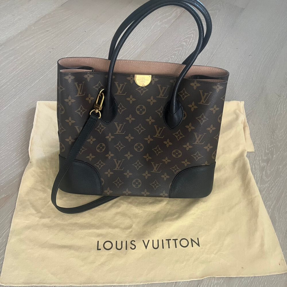 LOUIS VUITTON FLANDRIN MONOGRAM NOIR HANDBAG