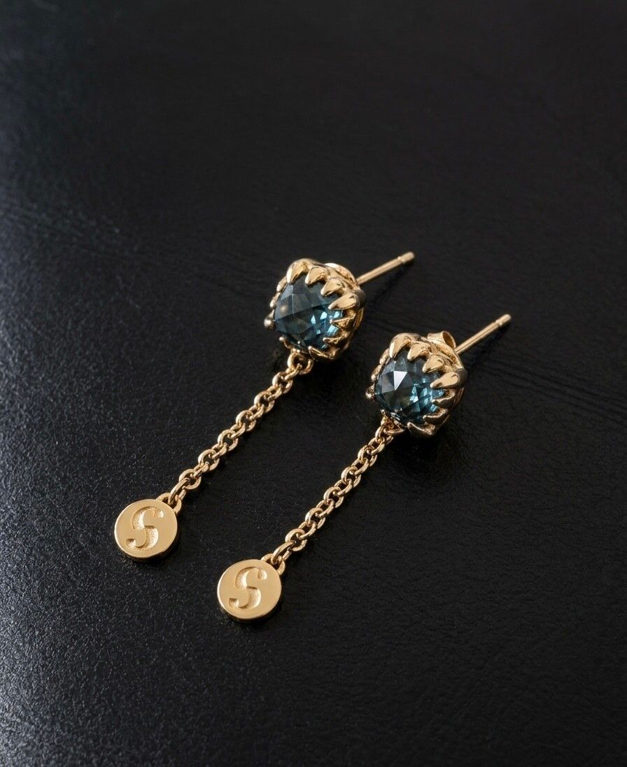 Claw Stolen Girlfriends Silver Earrings
