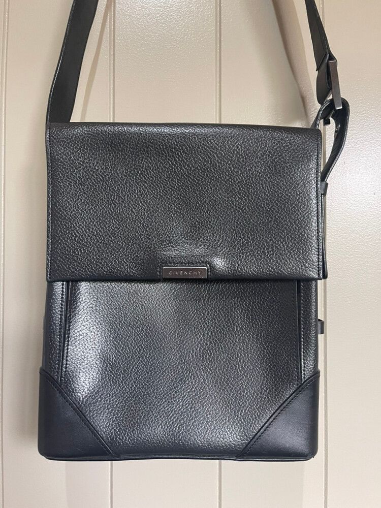 Givenchy Black Leather Crossbody Bag