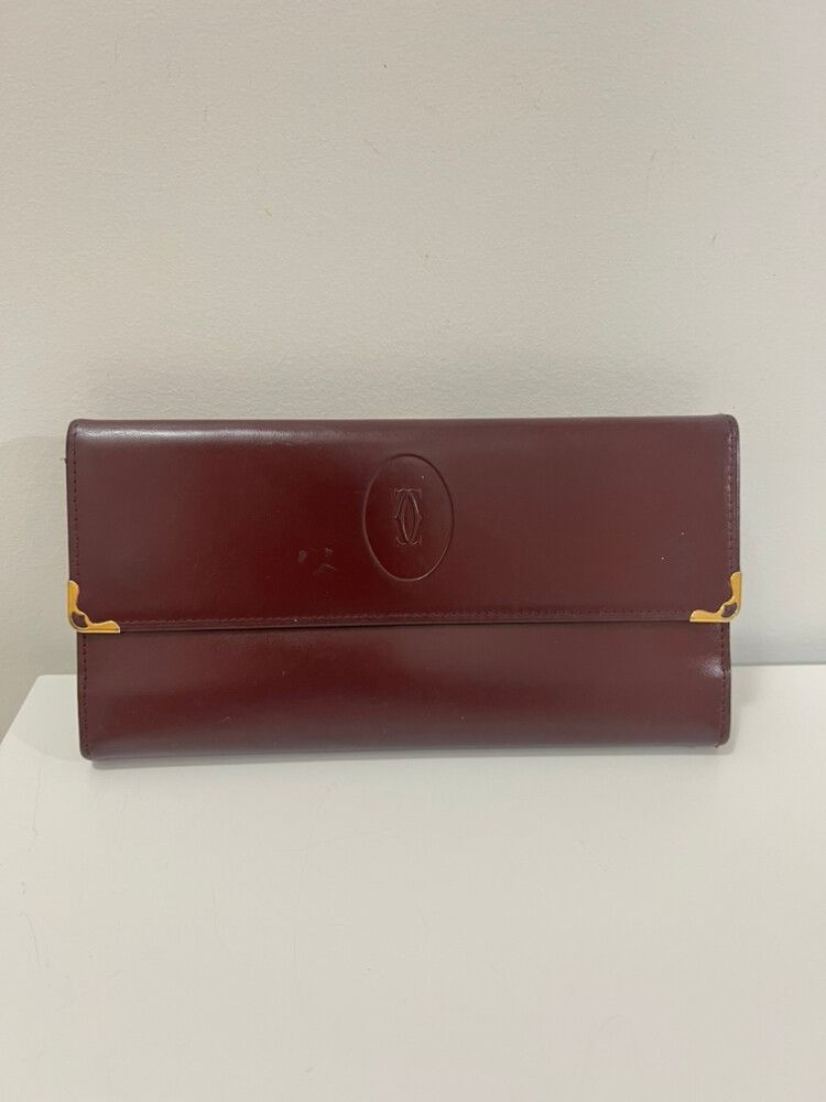 Cartier Maroon Wallet