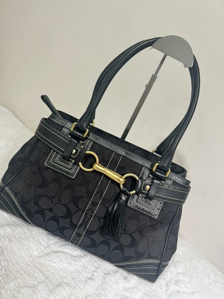 Coach Black Handbag