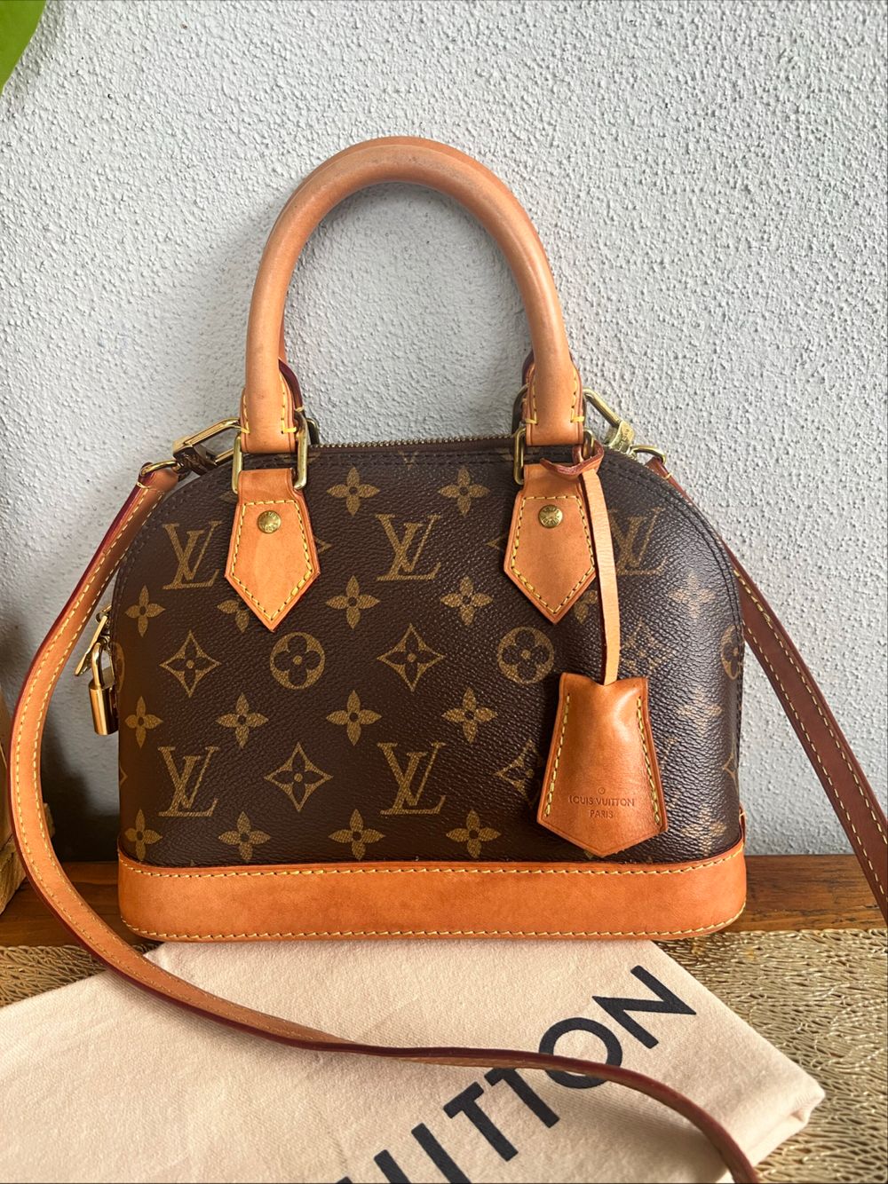 Louis Vuitton Brown Monogram Alma BB Bag
