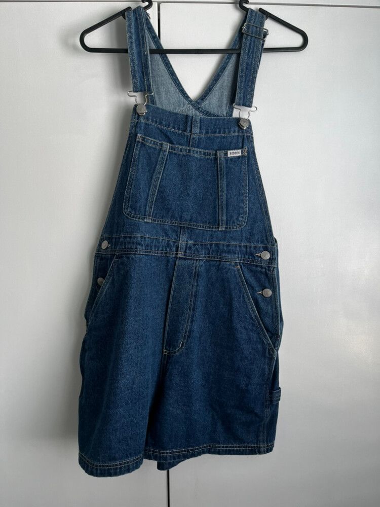 Riders Lee Denim Overalls, Size 8