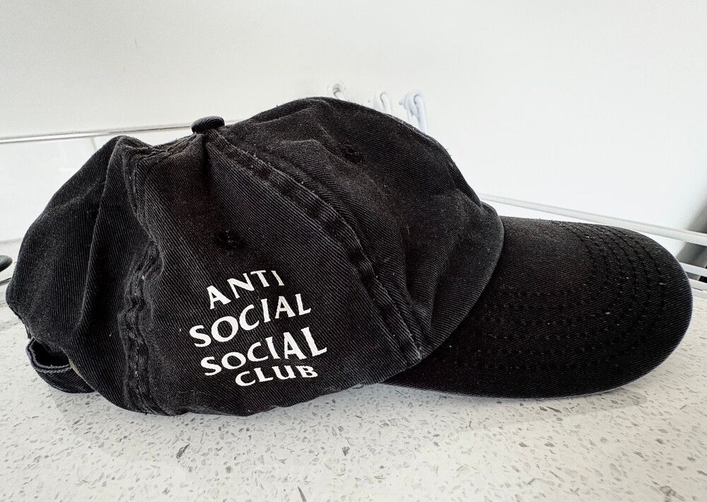 Anti Social Social Club Black Cap