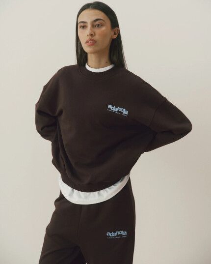 Adanola Sweatshirt | Coffee Bean 2XL - 3XL