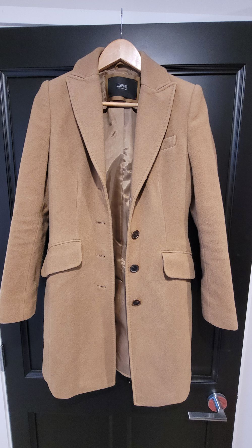 Esprit Wool Tan Coat