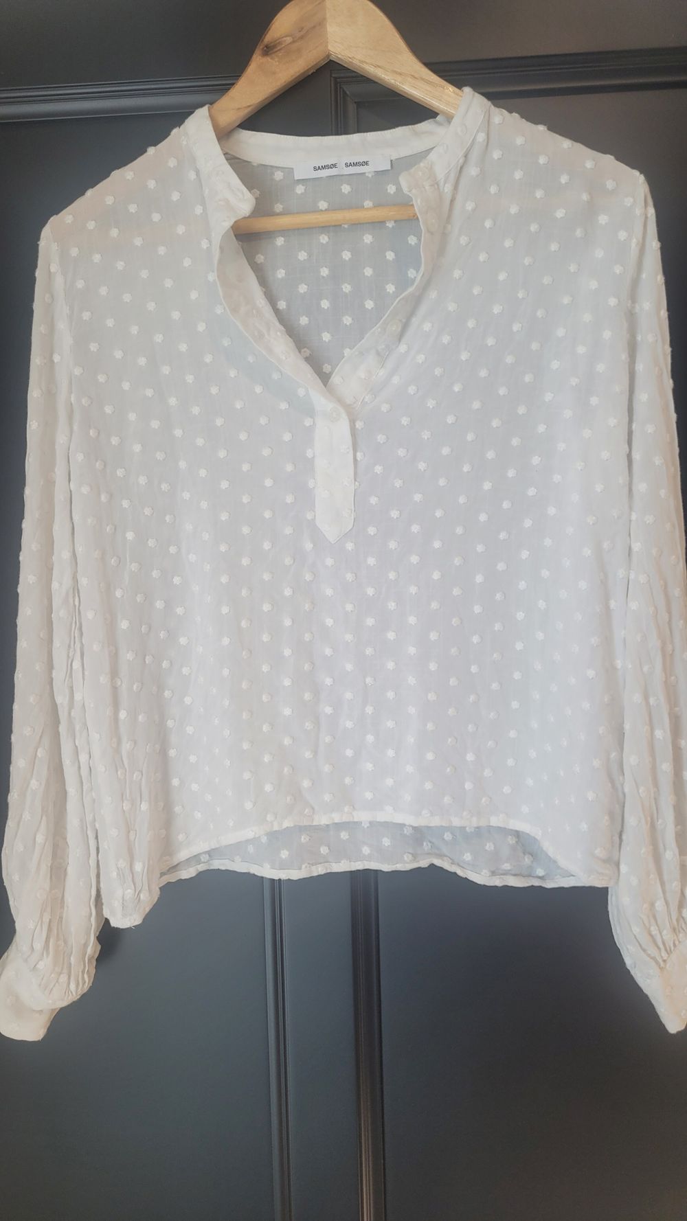 Samsøe Samsøe White Jossie Shirt