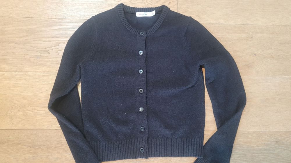 Glassons Black Button Front Cardigan