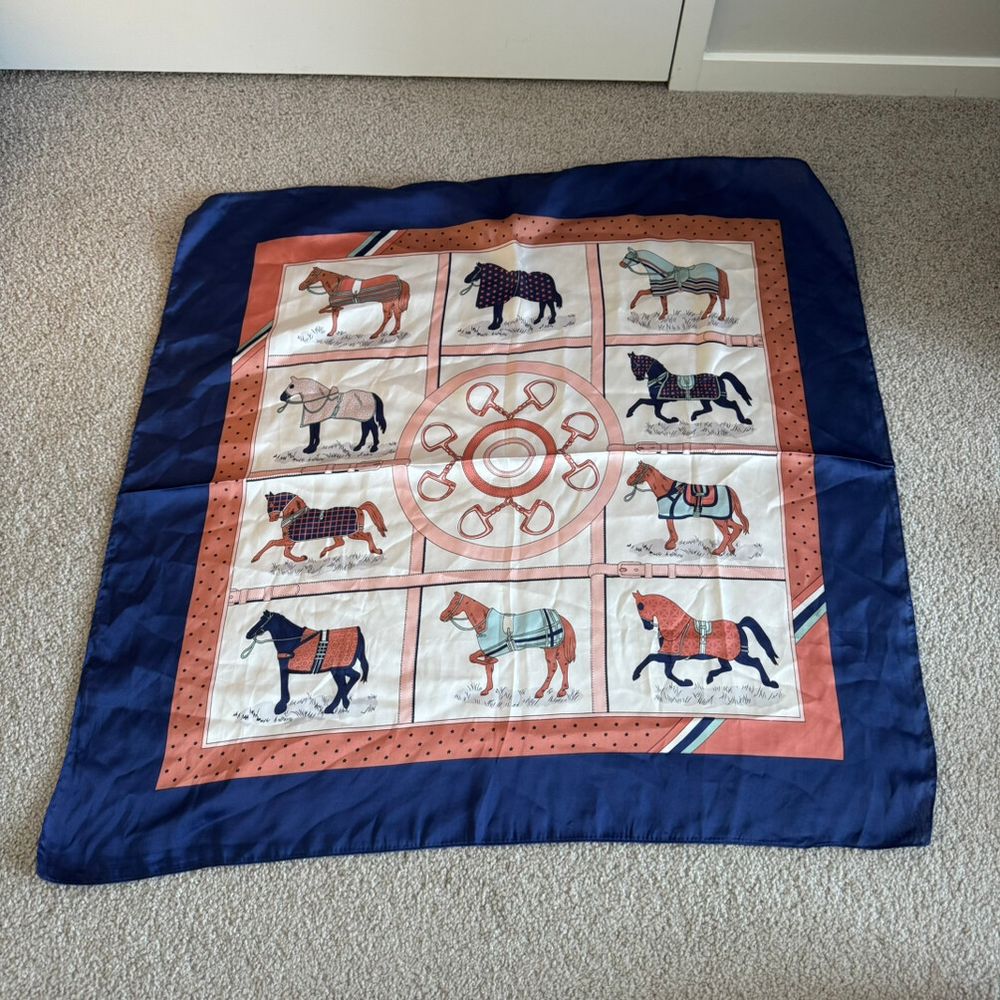 Horse Print Scarf
