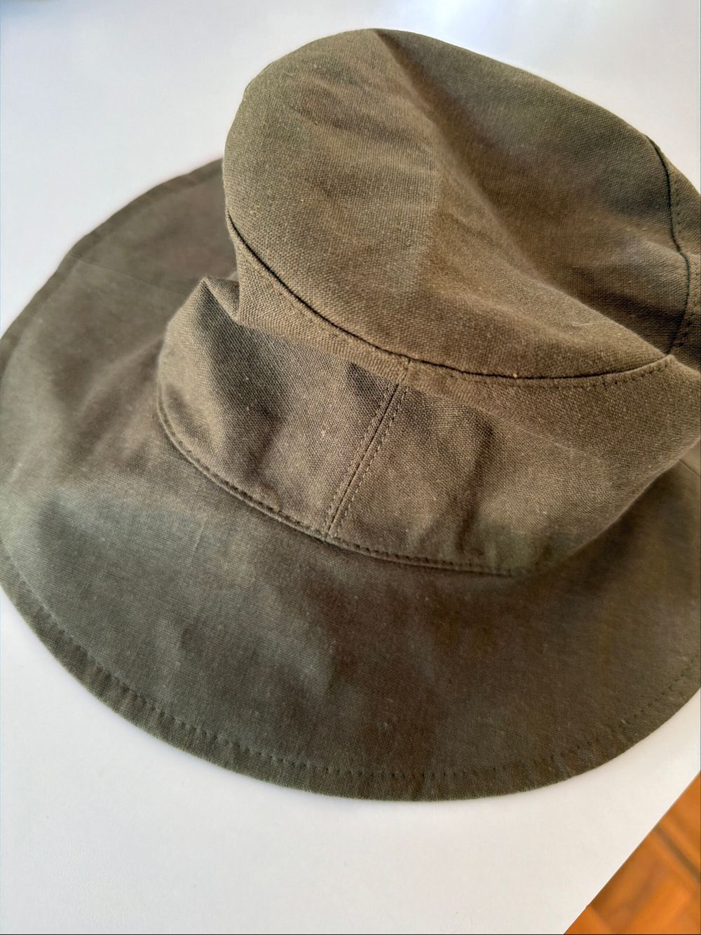 Sophie Khaki Bucket Hat