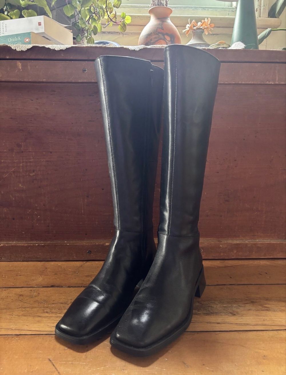 Vagabond Black Knee High Boots