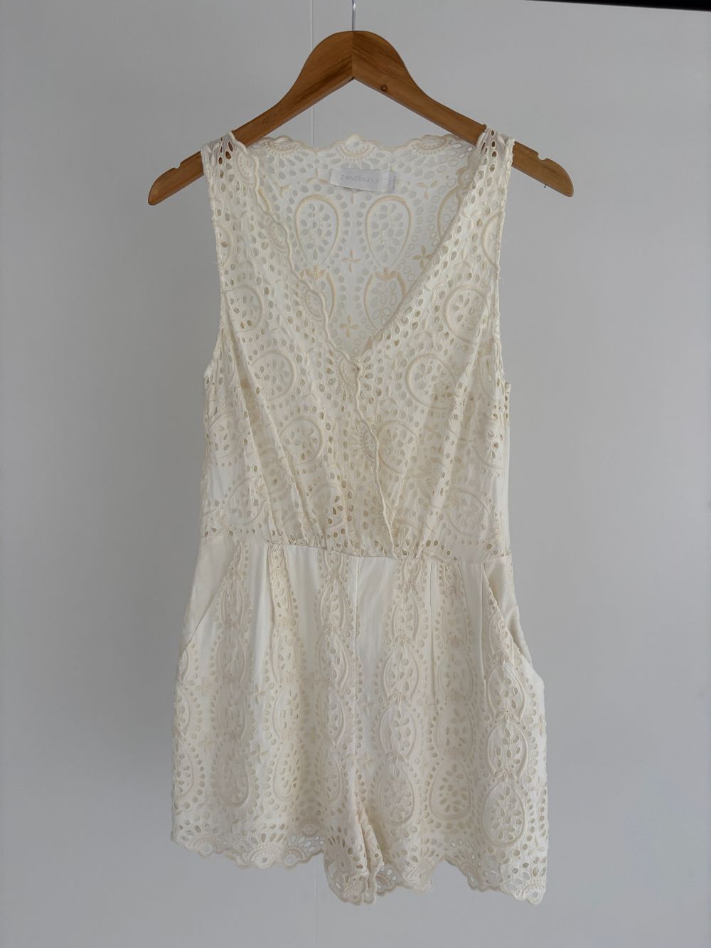 Broderie Anglaise Playsuit