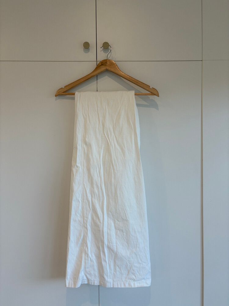 Zara White Wide Leg Pants