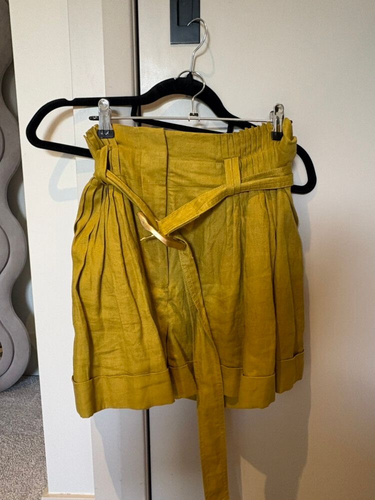 Aje Mustard Shorts