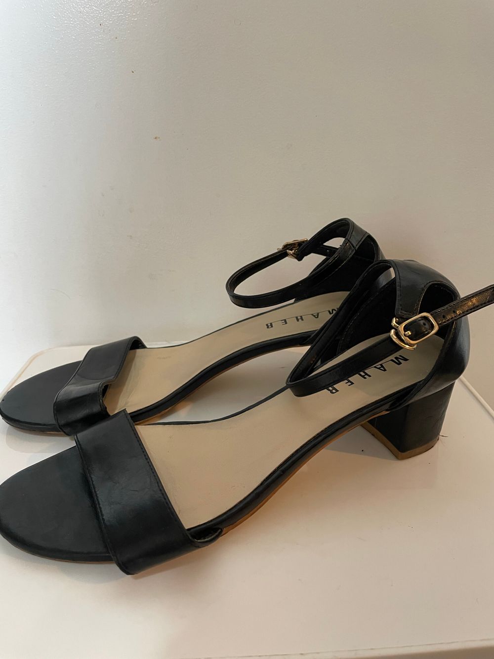 Maher Black Heels