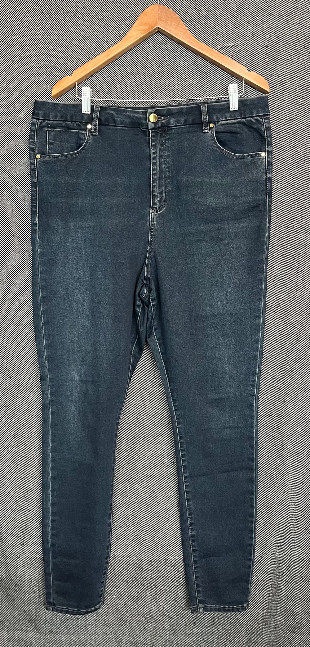 ASOS Dark Blue Wash Skinny Jeans