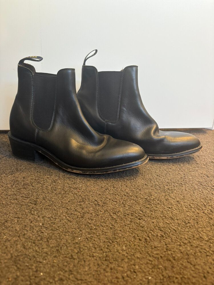 Baxter Tab Black Boots