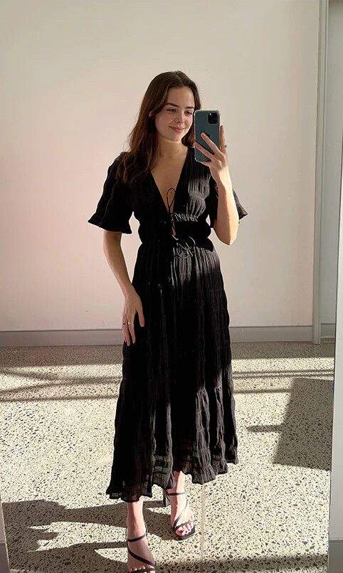 RUBY Black Mirella dress