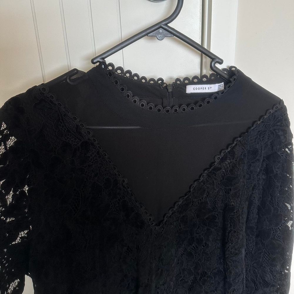 Cooper St - Black lace dress on Designer Wardrobe