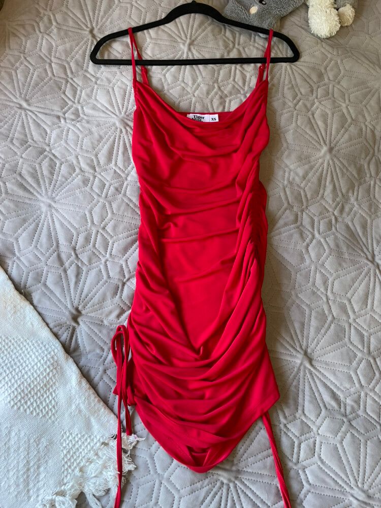 strapless open back dress NIYA BANDAGE DRESS main image 0