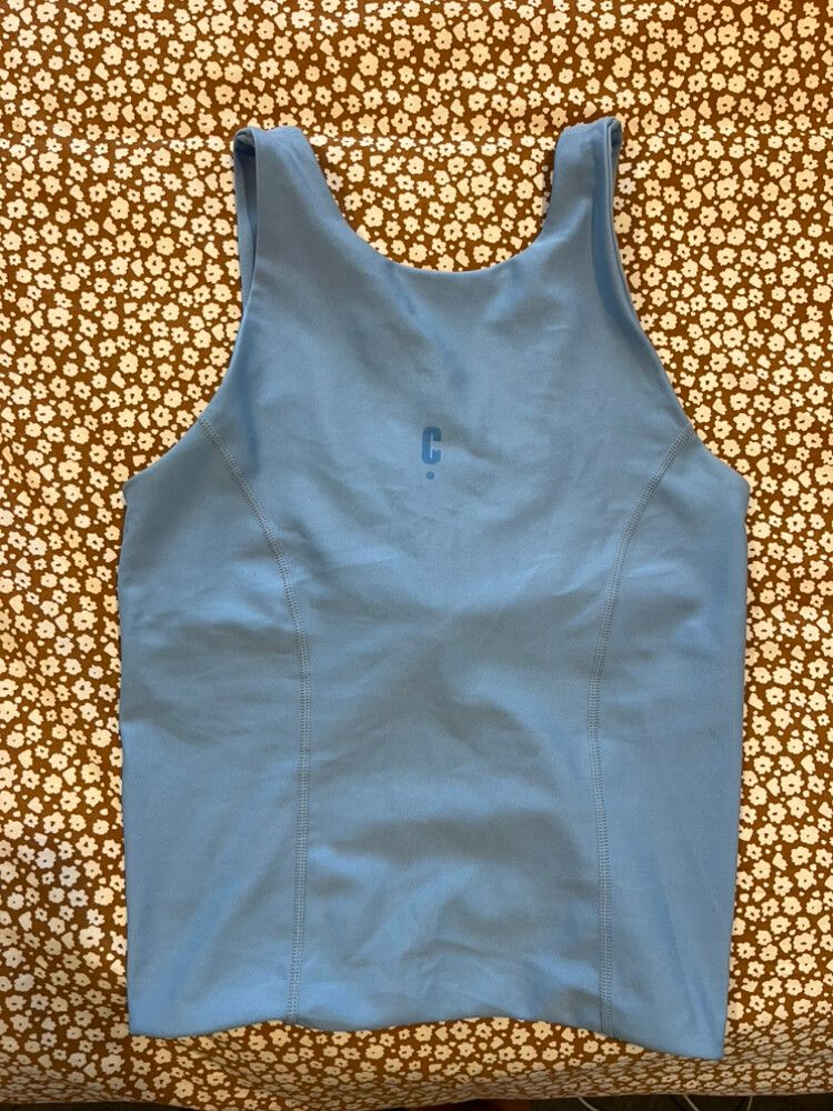 Clique Blue Racerback Tank Top