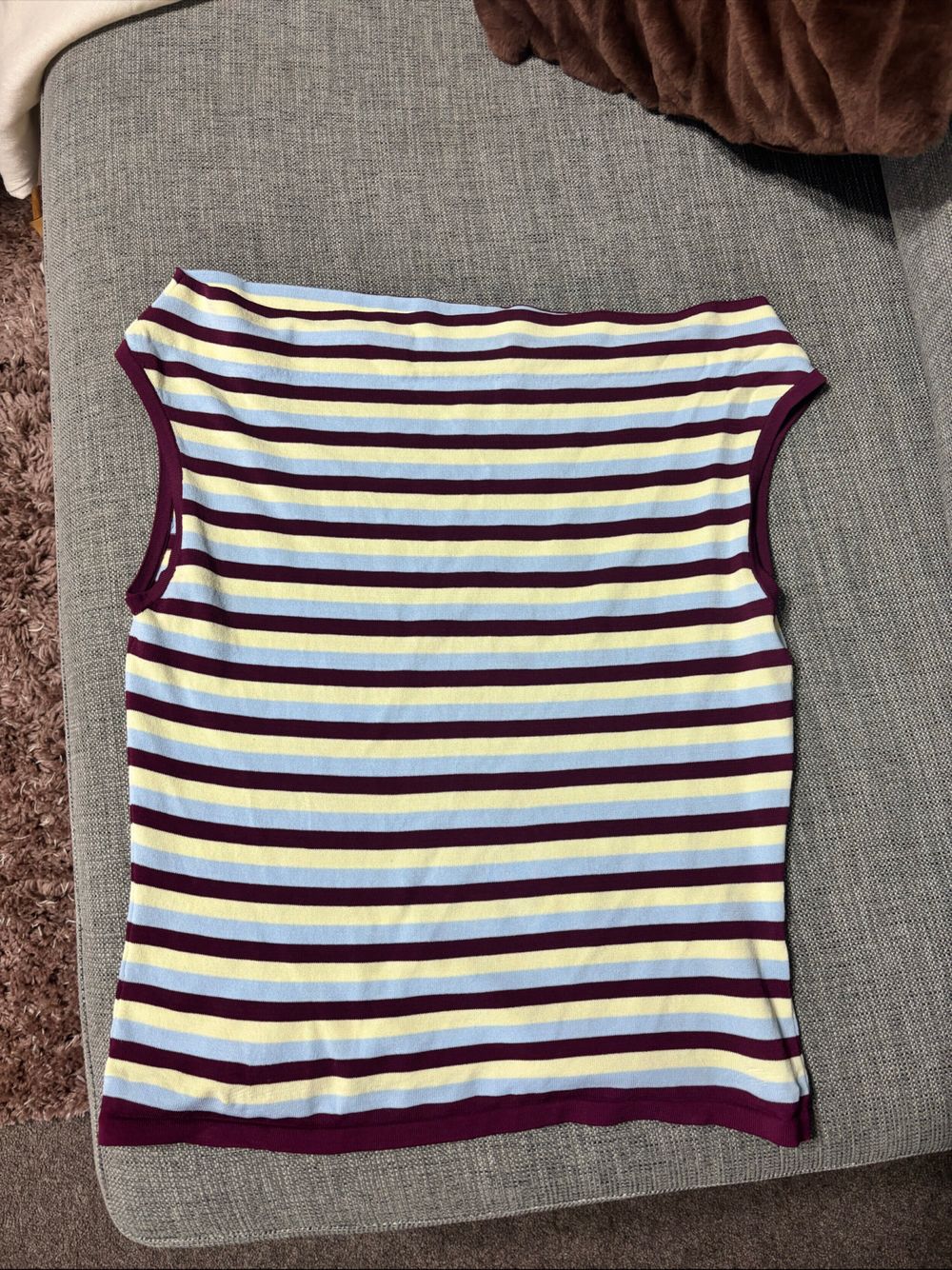 Striped Sleeveless Top