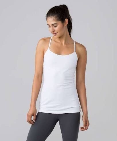 Lululemon White Tank