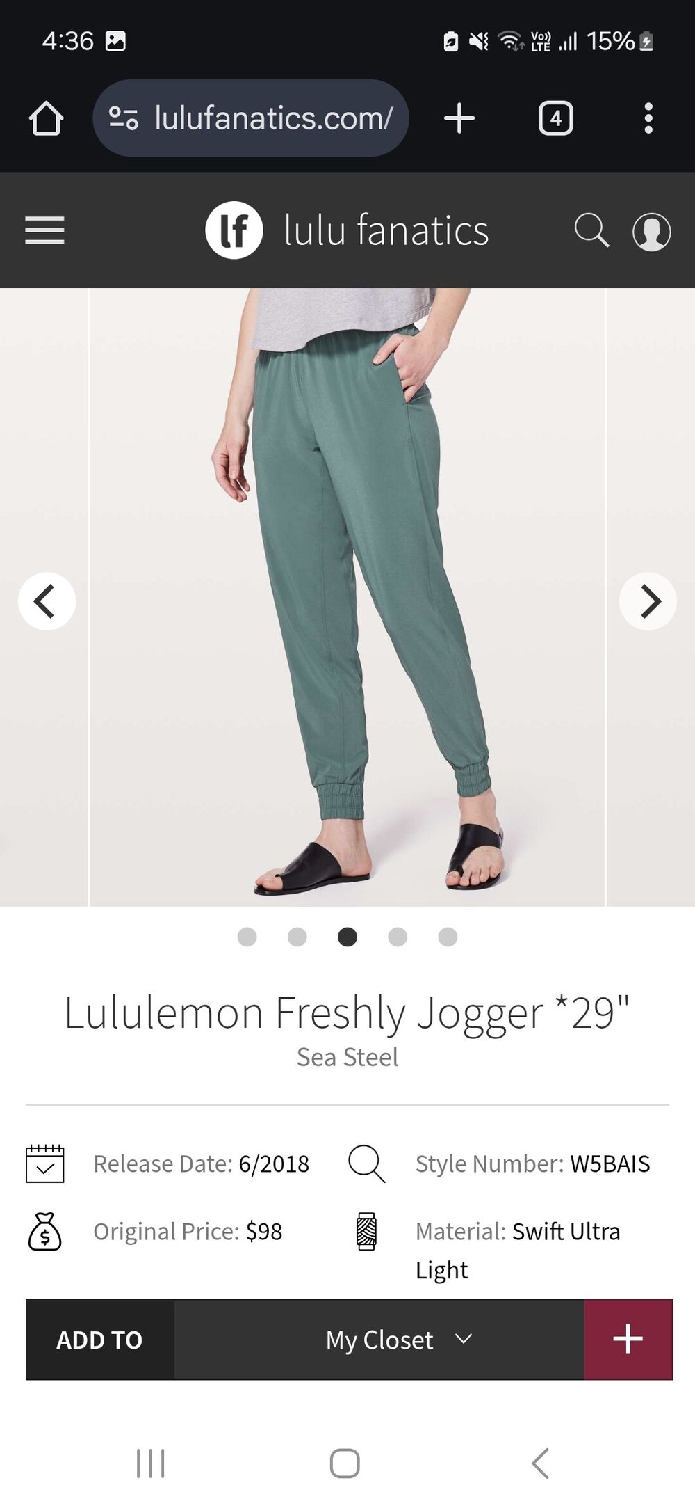 Lightweight womans joggers