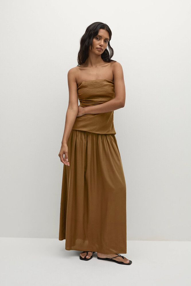 Faithfull The Brand - Hedy Maxi Dress Tobacco