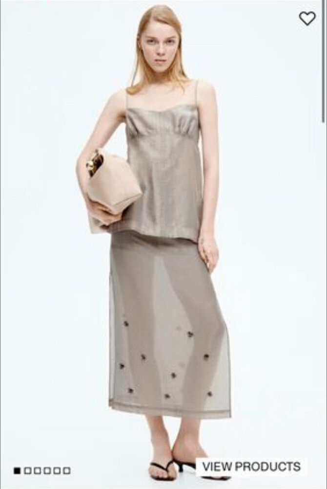 Cami & Skirt Set