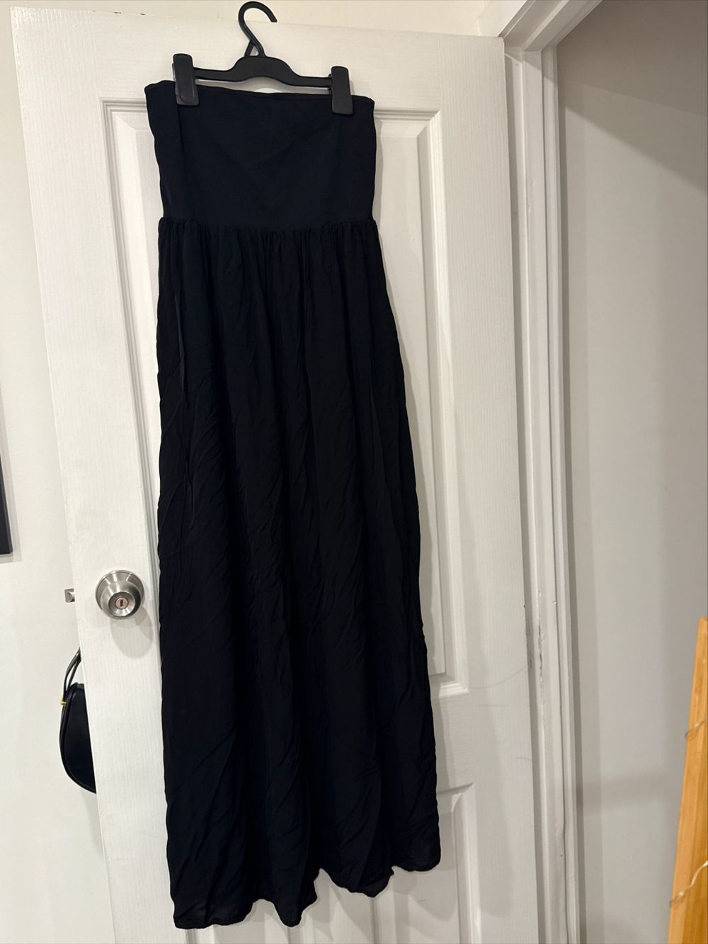 witchery black maxi dress WITCHERY Mock Neck Dress