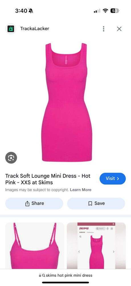strapless open back dress Call Me Mini Dress