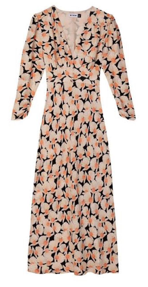 Rixo Selma Dress Pearl Shell