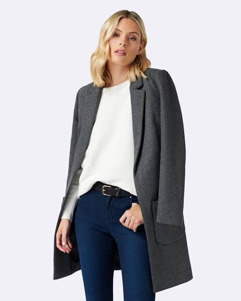 Forever New Grey Coat
