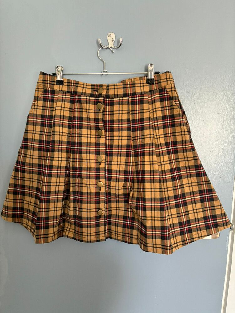 Dangerfield Plaid Skirt