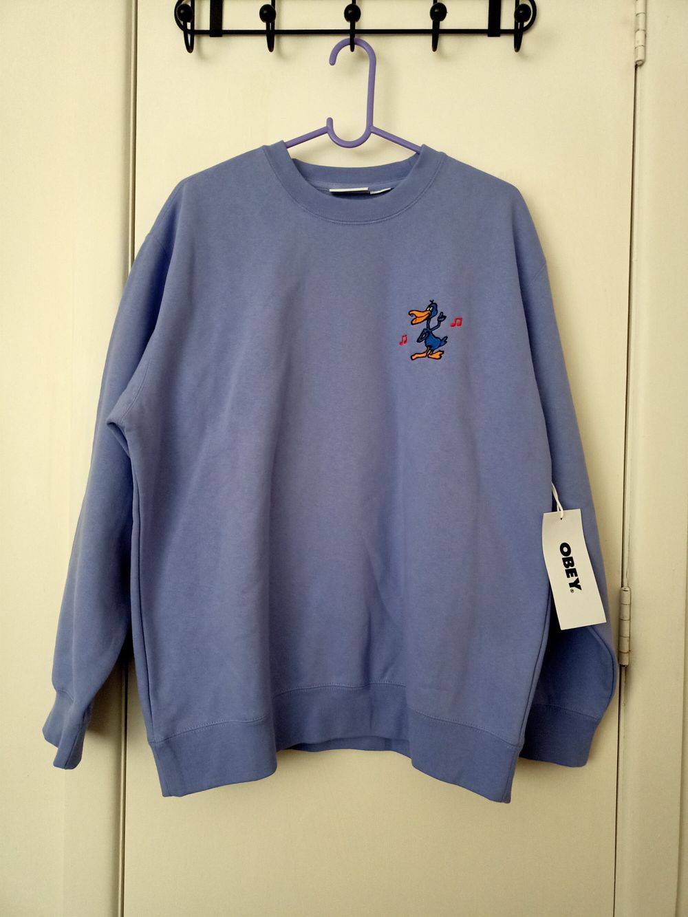 Disco duck crewneck