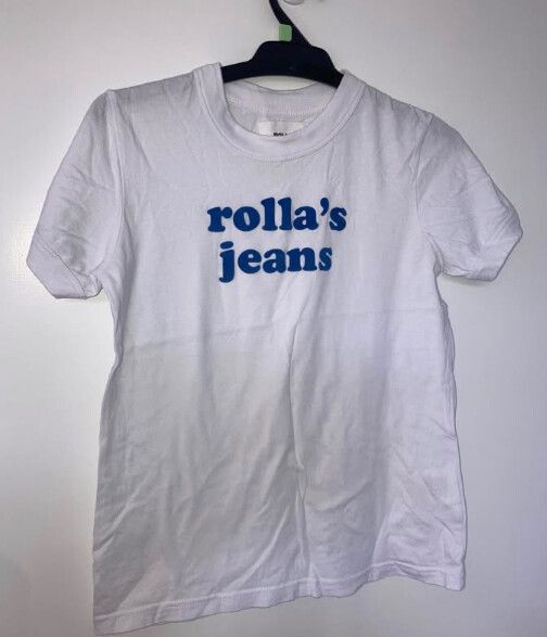 Rolla's Jeans White T-Shirt