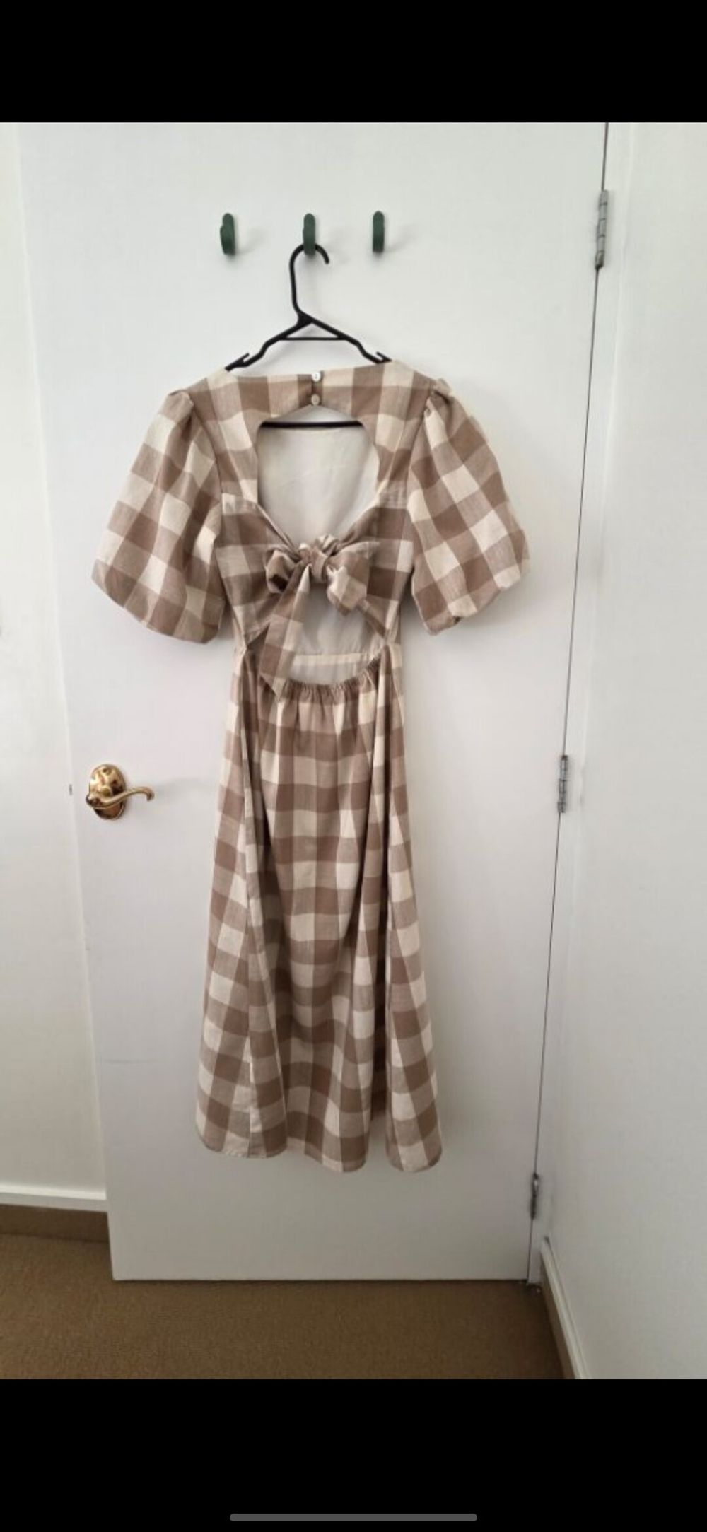 The Fated check dress